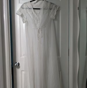 Lace nighty cover up